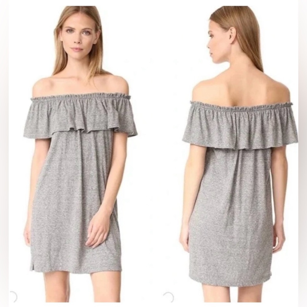 Current/Elliott Ruffled Off the Shoulder Dress NWT